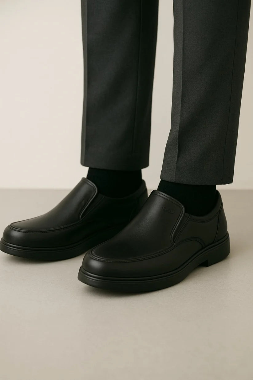 Classic Formal Shoes – Elegant Style & All-Day Comfort BLK